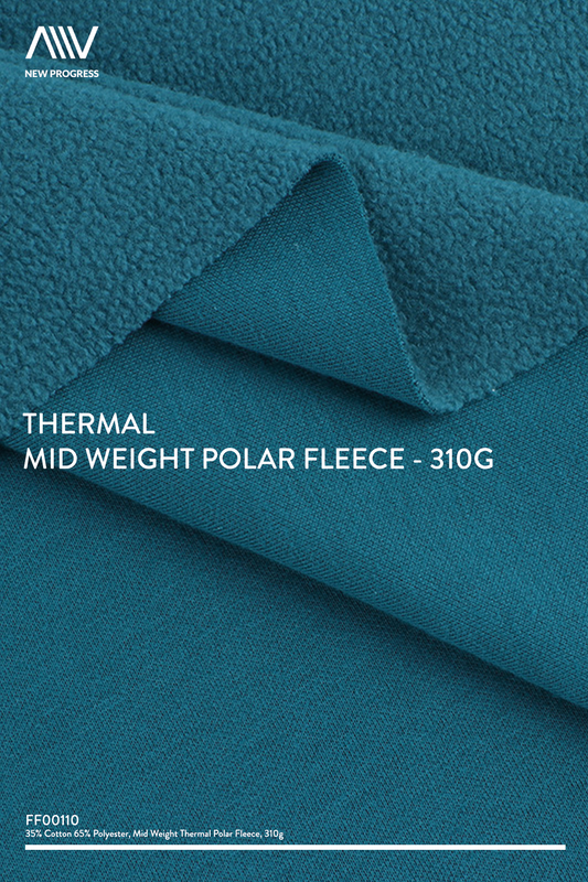 FF00110M - THERMAL MID WEIGHT POLAR FLEECE - 310G