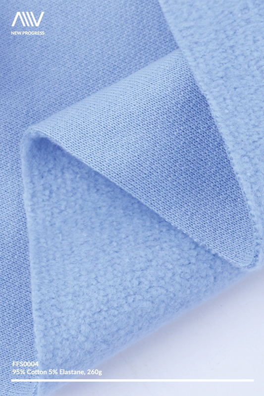 FFS0004 - Ultra Soft Lightweight Cotton Stretch Thermal Fleece - 260G