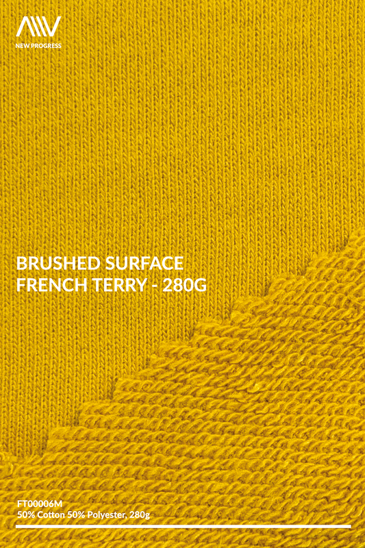 FT00006M - Brushed Surface French Terry - 280G