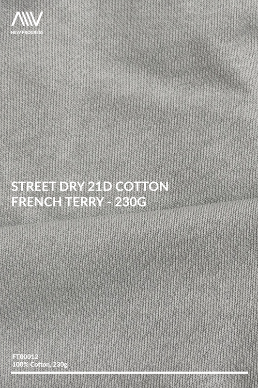 FT00012 - Street Dry Cotton French Terry - 230G