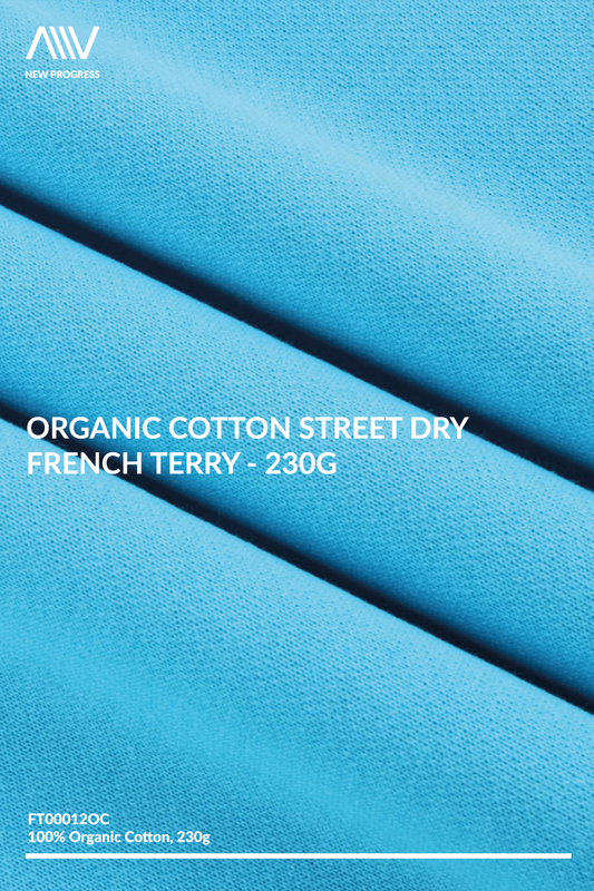 FT00012OC - Organic Cotton Street Dry French Terry - 230G