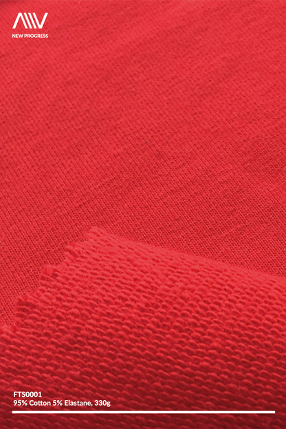 FTS0001 - Finest Midweight 32s Cotton Stretch French Terry - 330G