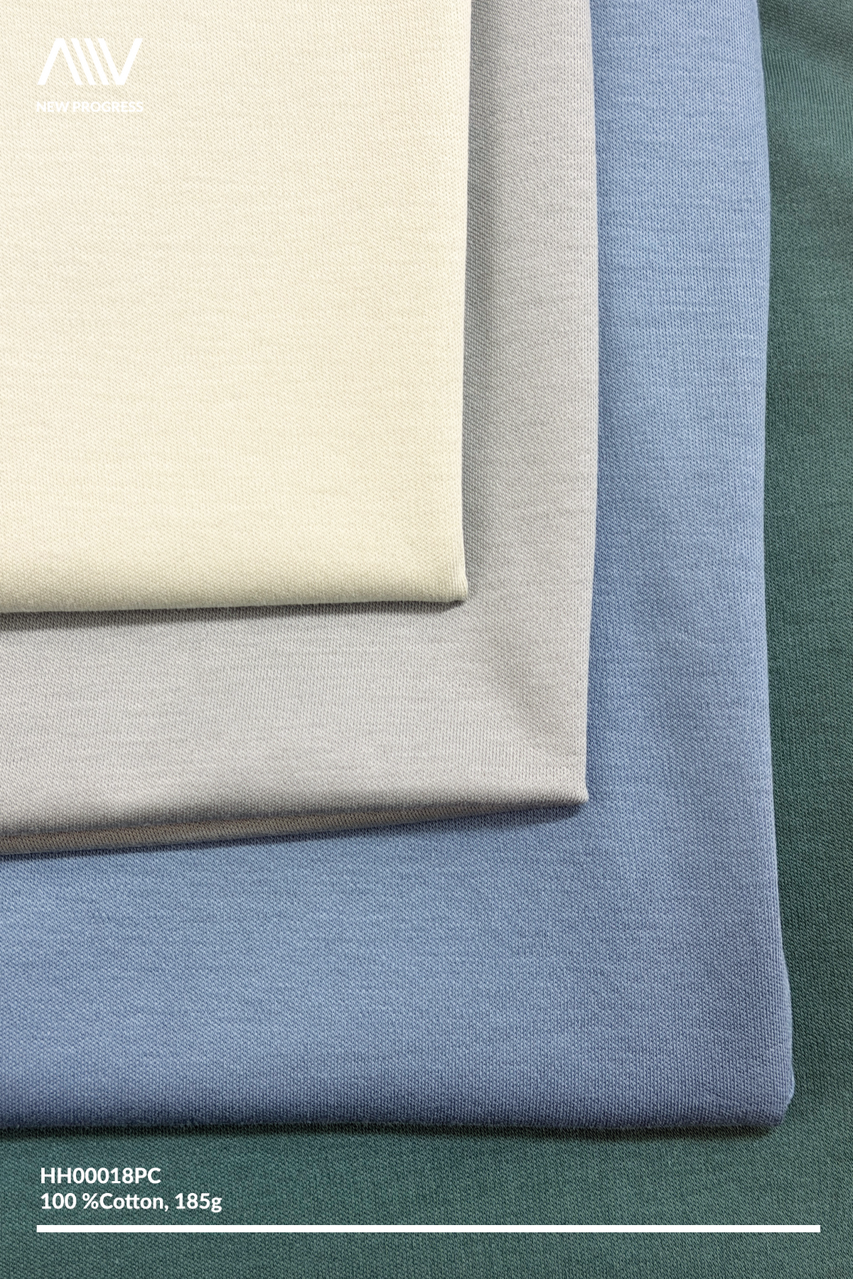 HH00018PC - Silky-Soft 50s Cotton Interlock - 185G