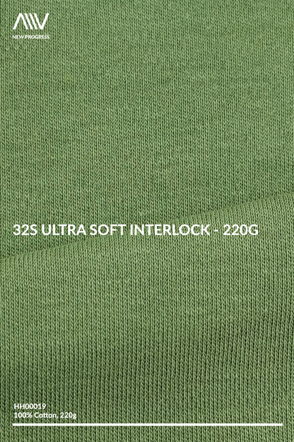 HH00019 - 32s Ultra Soft Interlock - 220G