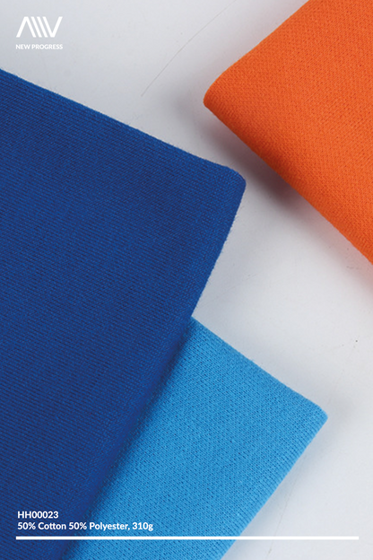 HH00023 - Soft Midweight CVC Cotton Blend Double Face - 310G