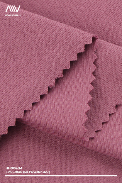 HH00026M - Ultra Soft Midweight 26s CVC Brushed Cotton Double Face - 320G