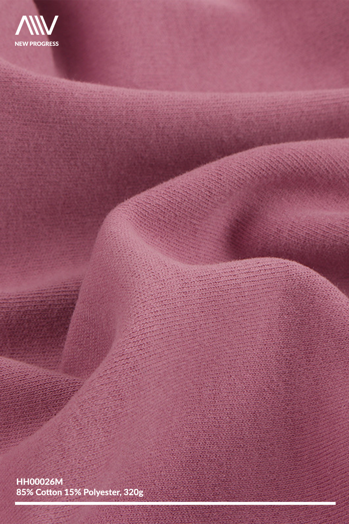 HH00026M - Ultra Soft Midweight 26s CVC Brushed Cotton Double Face - 320G