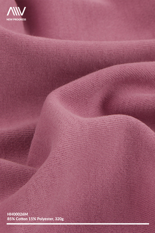 HH00026M - Ultra Soft Midweight 26s CVC Brushed Cotton Double Face - 320G