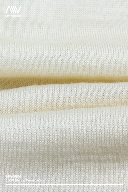 MW00003 - 17.5 Merino Wool Single Jersey - 160G