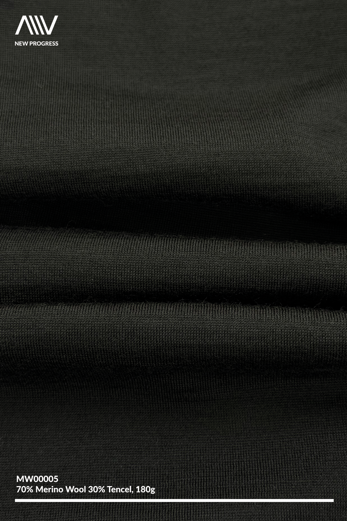 MW00005 - Ultra Soft Merino Wool/ Tencel Blend Single Jersey - 180G