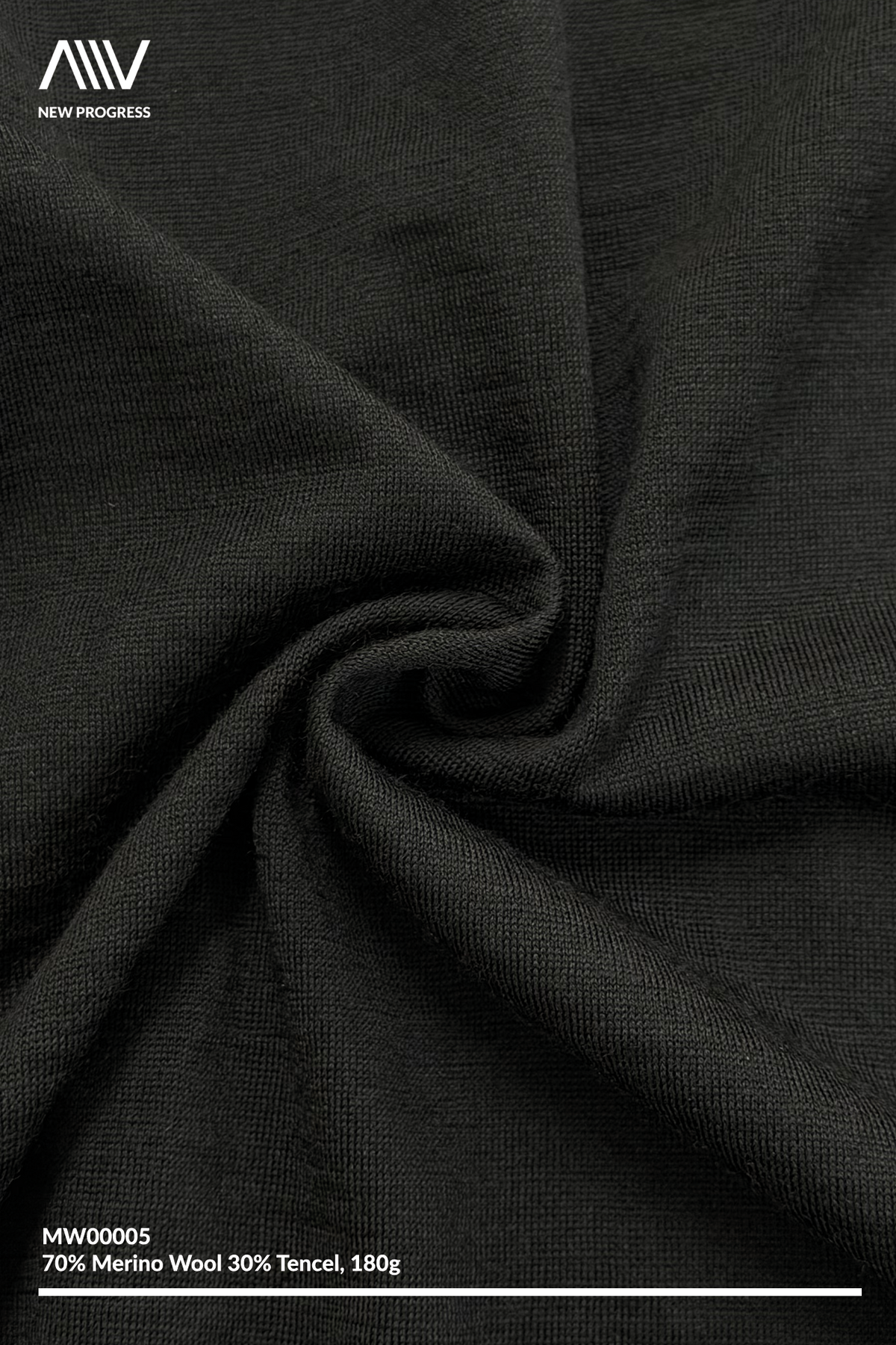 MW00005 - Ultra Soft Merino Wool/ Tencel Blend Single Jersey - 180G