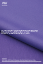 NY00058 - ULTRA SOFT COTTON NYLON BLEND STRETCH INTERLOCK - 210G