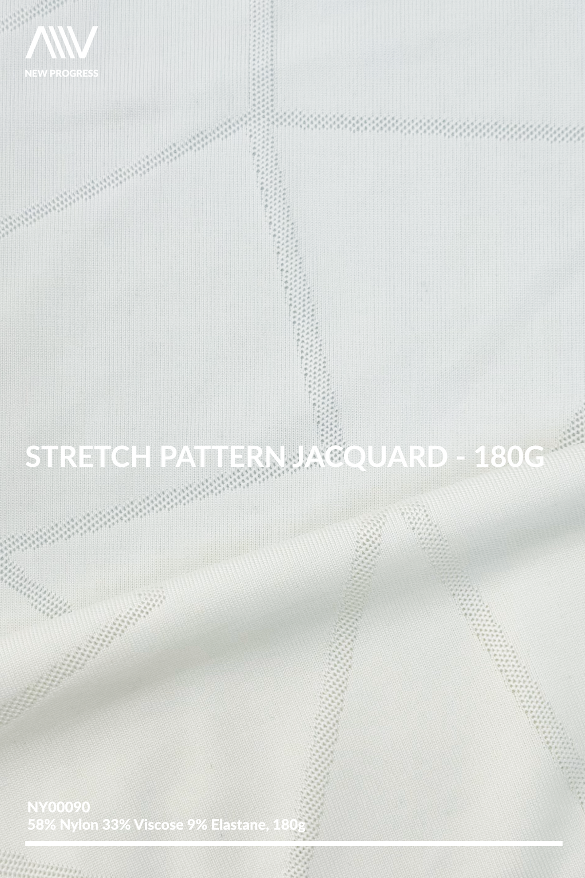 NY00090 - Stretch Pattern Jacquard - 180G