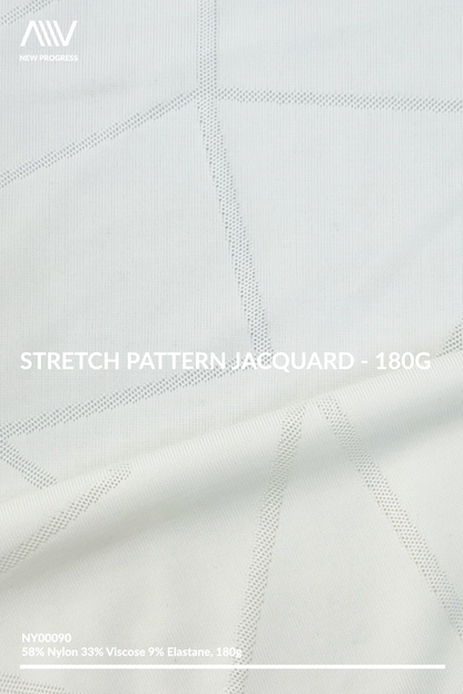 NY00090 - Stretch Pattern Jacquard - 180G