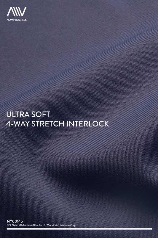 NY00145 - ULTRA SOFT 4-WAY STRETCH INTERLOCK - 215G