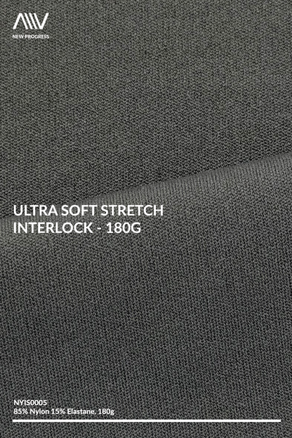 SPR0011 - Lightweight Ultra Soft Stretch Nylon Interlock Tech Golf Half Zip