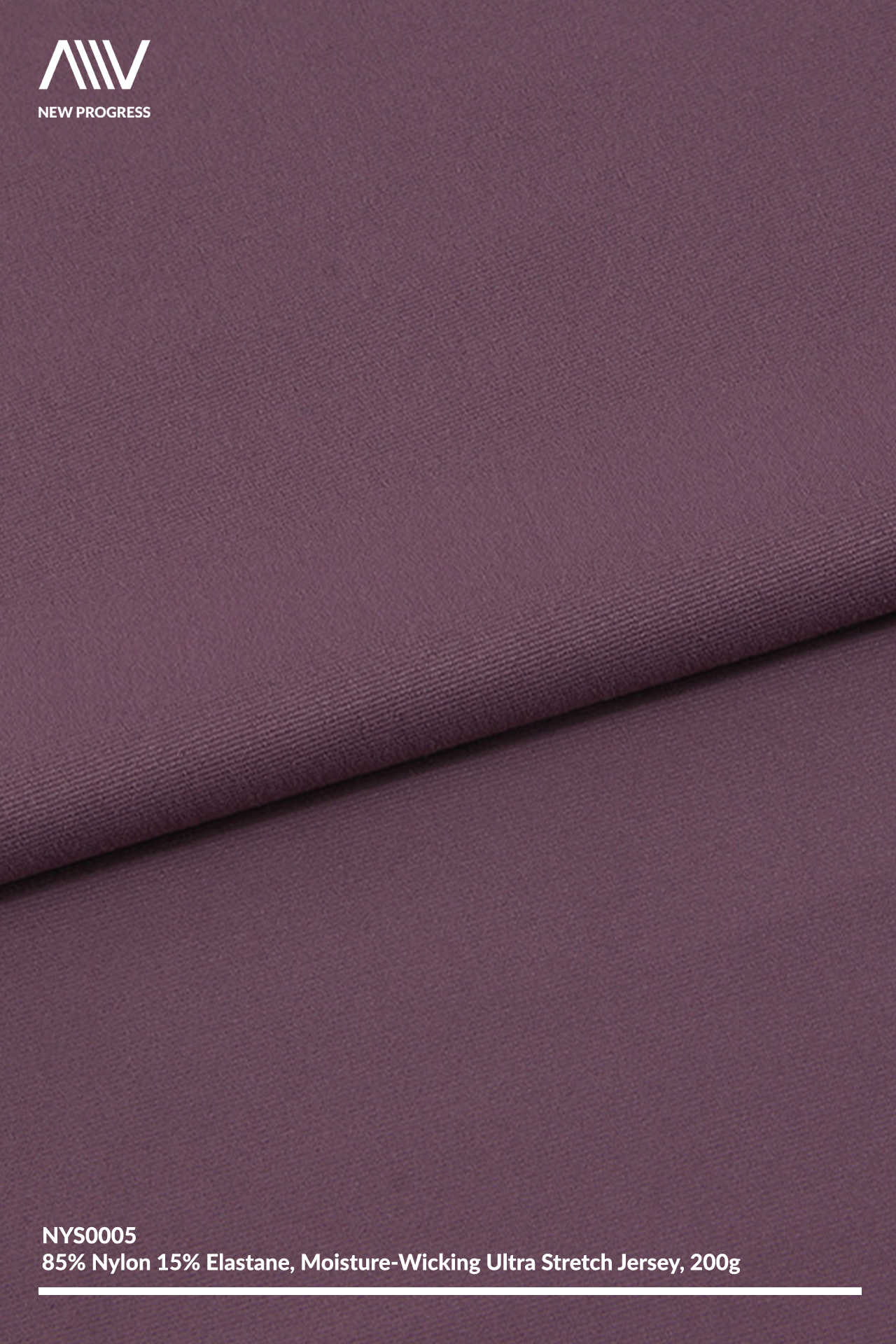 NYS0005 - ULTRA SOFT MOISTURE-WICKING STRETCH JERSEY - 200G