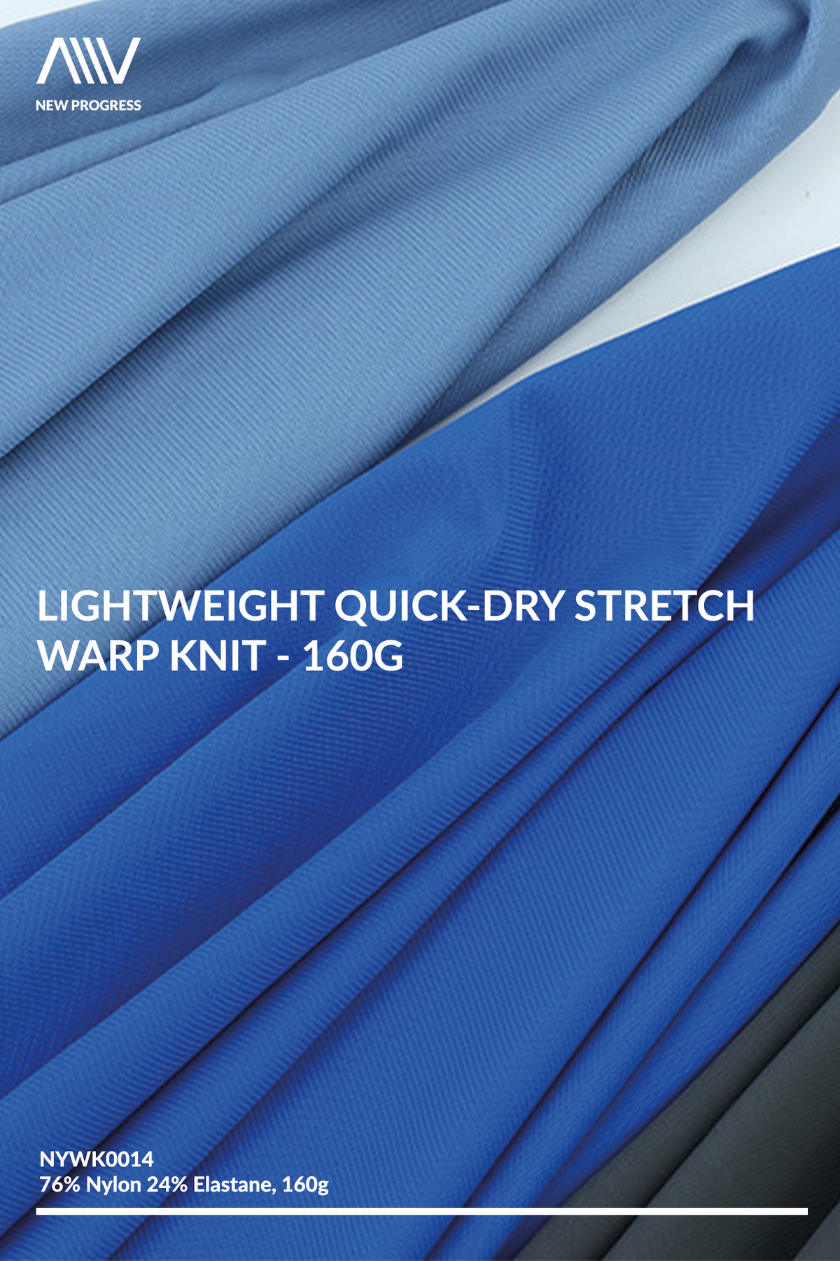 NYWK0014 - Lightweight Quick-Dry Stretch Warp Knit - 160G
