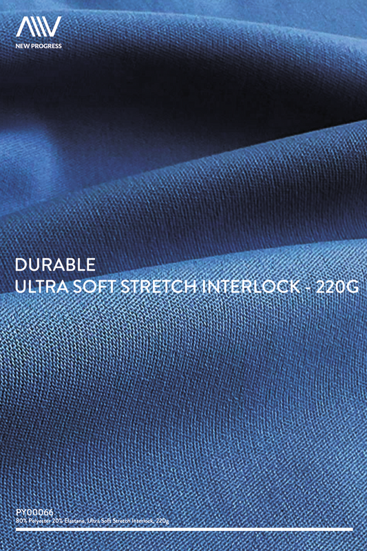PY00066 - DURABLEULTRA SOFT STRETCH INTERLOCK - 220G