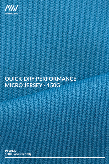 PY00130 - Quick-Dry Performance Micro Jersey - 150G