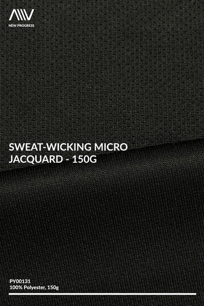SPJ23008 - Micro Jacquard Anti-UV Raglan Sleeve Hiking Tee