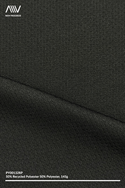 PY00132RP - Recycled Permanent Dry Fit UPF 50+ Jacquard - 145G