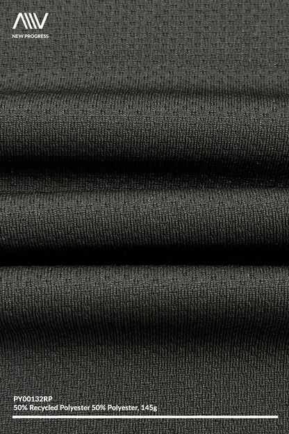 PY00132RP - Recycled Permanent Dry Fit UPF 50+ Jacquard - 145G
