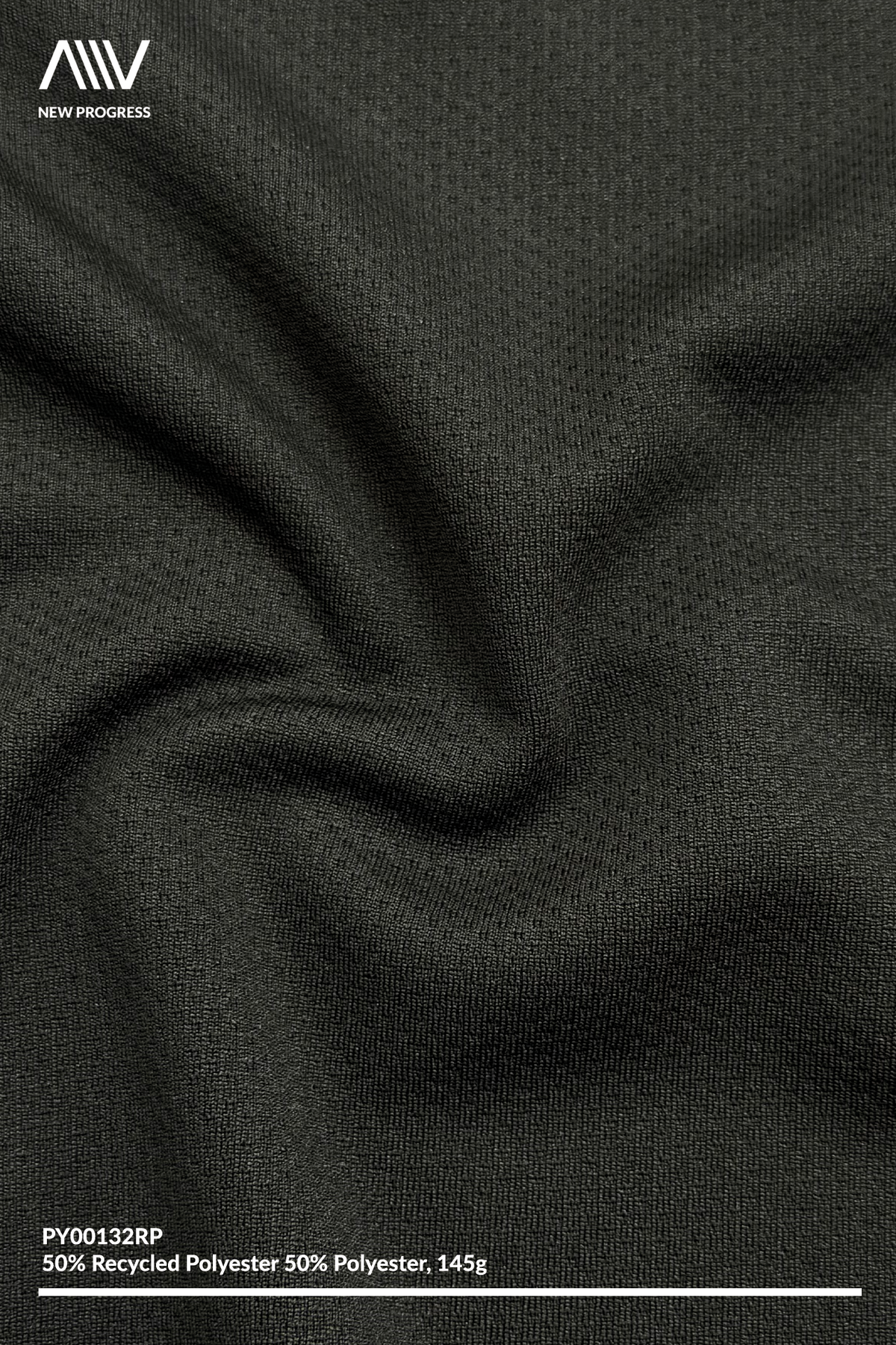PY00132RP - Recycled Permanent Dry Fit UPF 50+ Jacquard - 145G