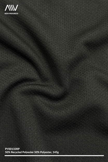 PY00132RP - Recycled Permanent Dry Fit UPF 50+ Jacquard - 145G
