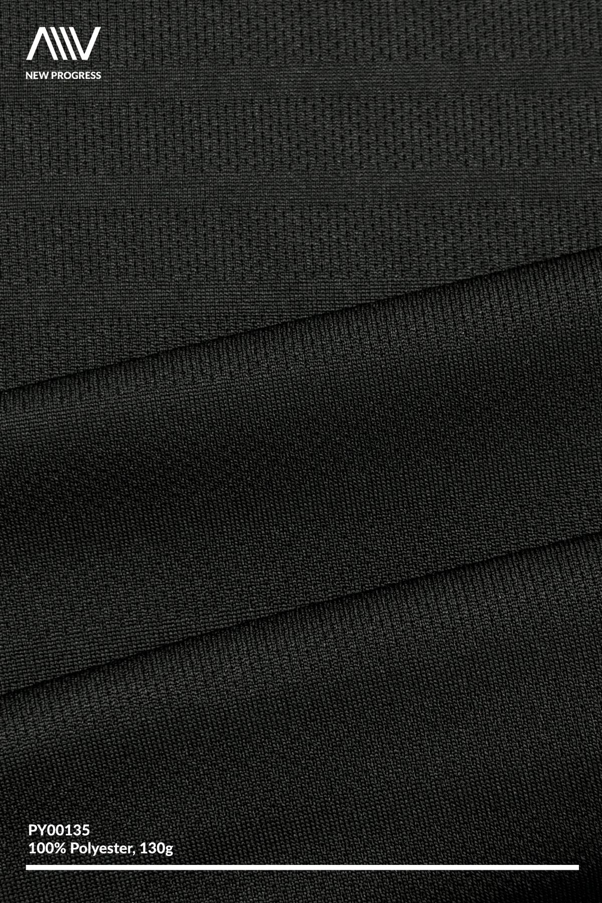PY00135 - UPF 50+ 3M Dry-Fit Knitted Jacquard - 130G
