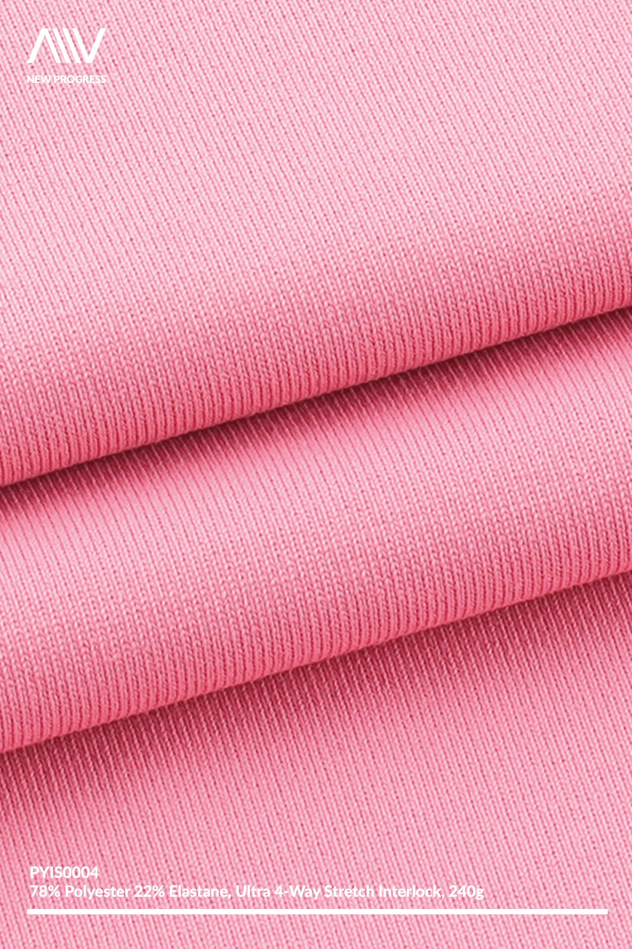PYIS0004 - ULTRA 4 WAY STRETCH MID-WEIGHT INTERLOCK- 240G