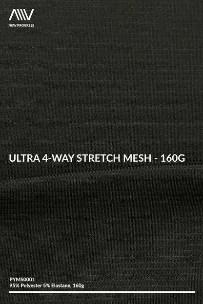 PYMS0001 - Ultra 4-Way Stretch Mesh - 160G
