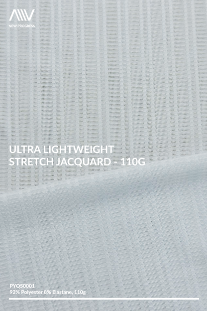 PYQS0001 - Ultra Lightweight Stretch Jacquard - 110G