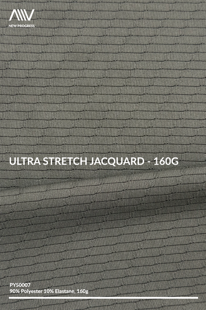 SPJ0477 - Ultra 4-Way Stretch Jacquard Jersey Performance Tee