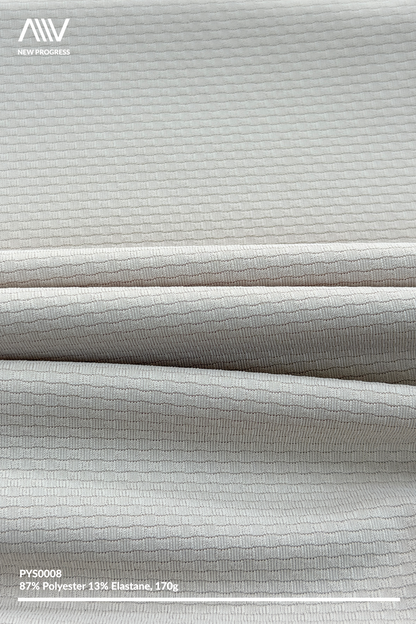 PYS0008 - Quick Dry Breathable Grid Stretch Jacquard - 170G
