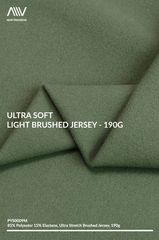 PYS0009M - Ultra Soft Light Brushed Jersey - 190G