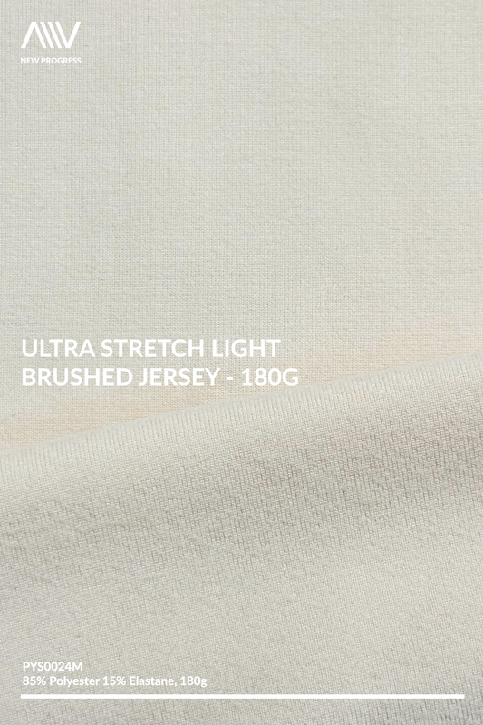 PYS0024M - Ultra Stretch Light Brushed Jersey - 180G