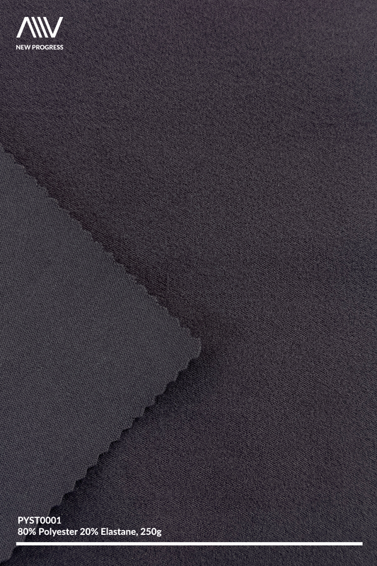 PYST0001 - Thermal Brushed Stretch Interlock - 250G