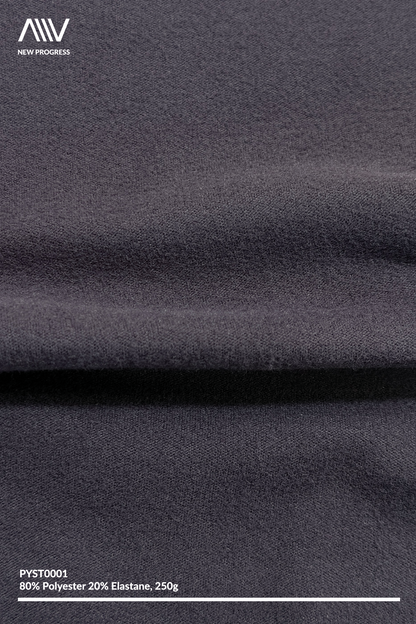 PYST0001 - Thermal Brushed Stretch Interlock - 250G