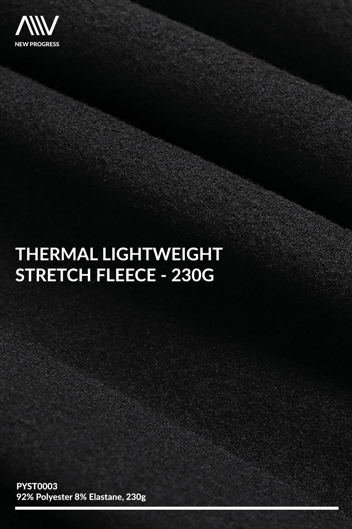 PYST0003 - Thermal Lightweight Stretch Fleece - 230G