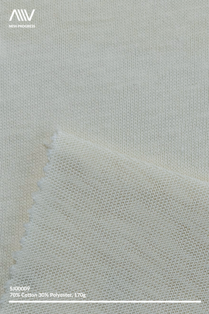 SJ00009 - 40s Slub Cotton Blend Jersey - 170G