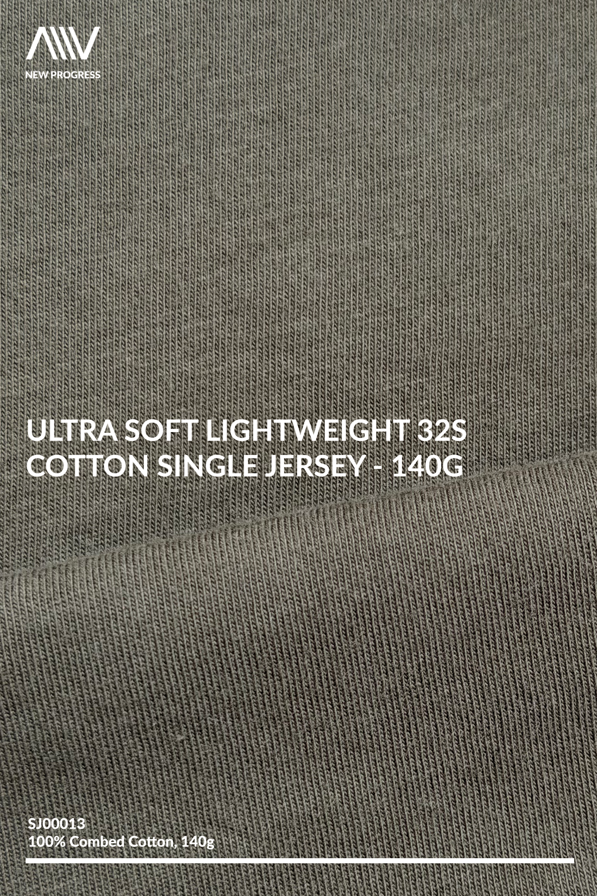 SJ00013 - Ultra Soft Lightweight 32s Cotton Single Jersey - 140G