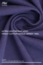 SJ00019 - ULTRA LIGHTWEIGHT 40S/1 FINEST COTTON SINGLE JERSEY- 110G