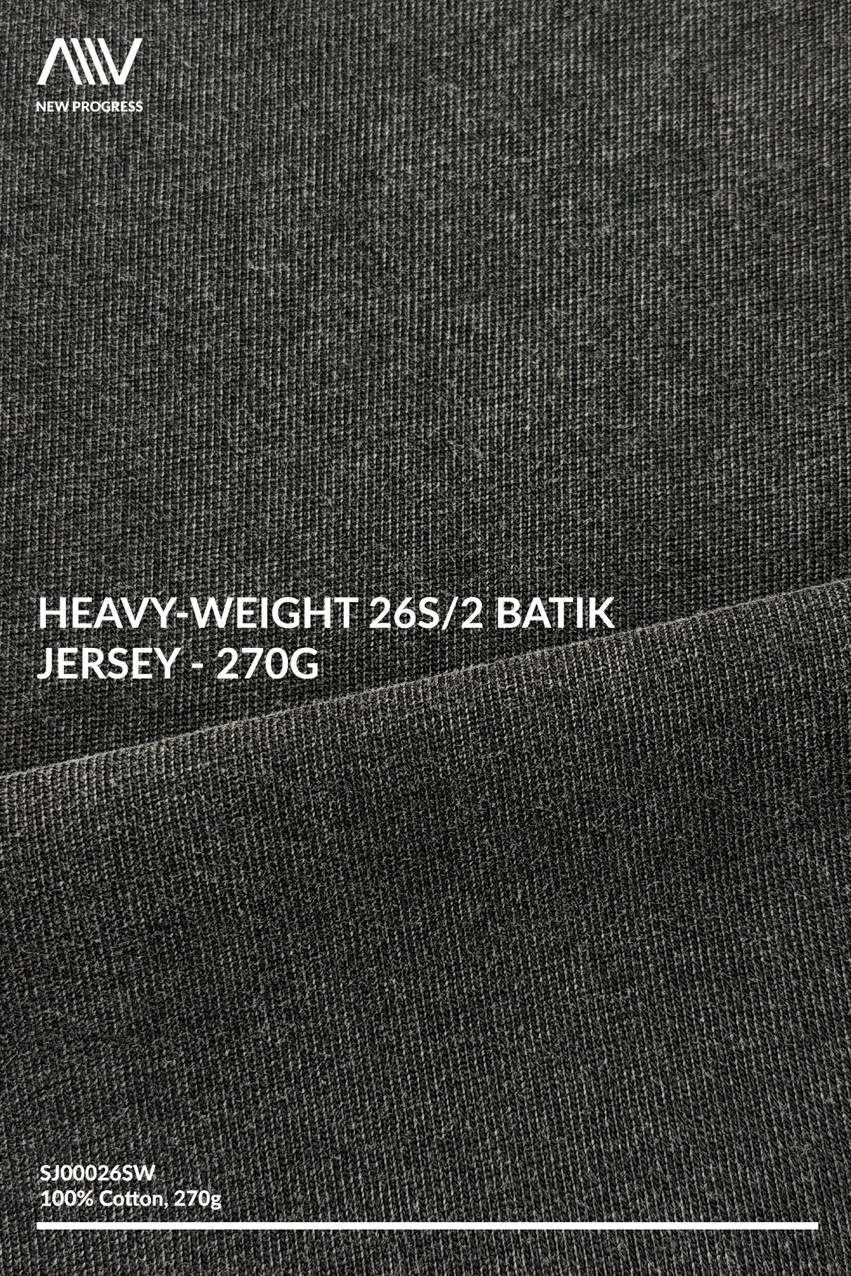 SJ00026SW - Heavy-Weight 26s/2 Batik Jersey - 270G