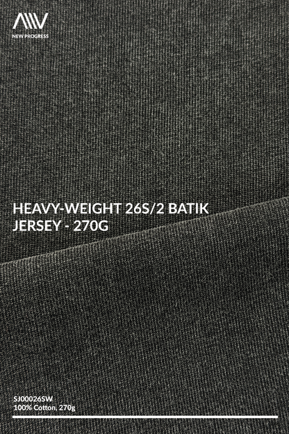 SJ00026SW - Heavy-Weight 26s/2 Batik Jersey - 270G