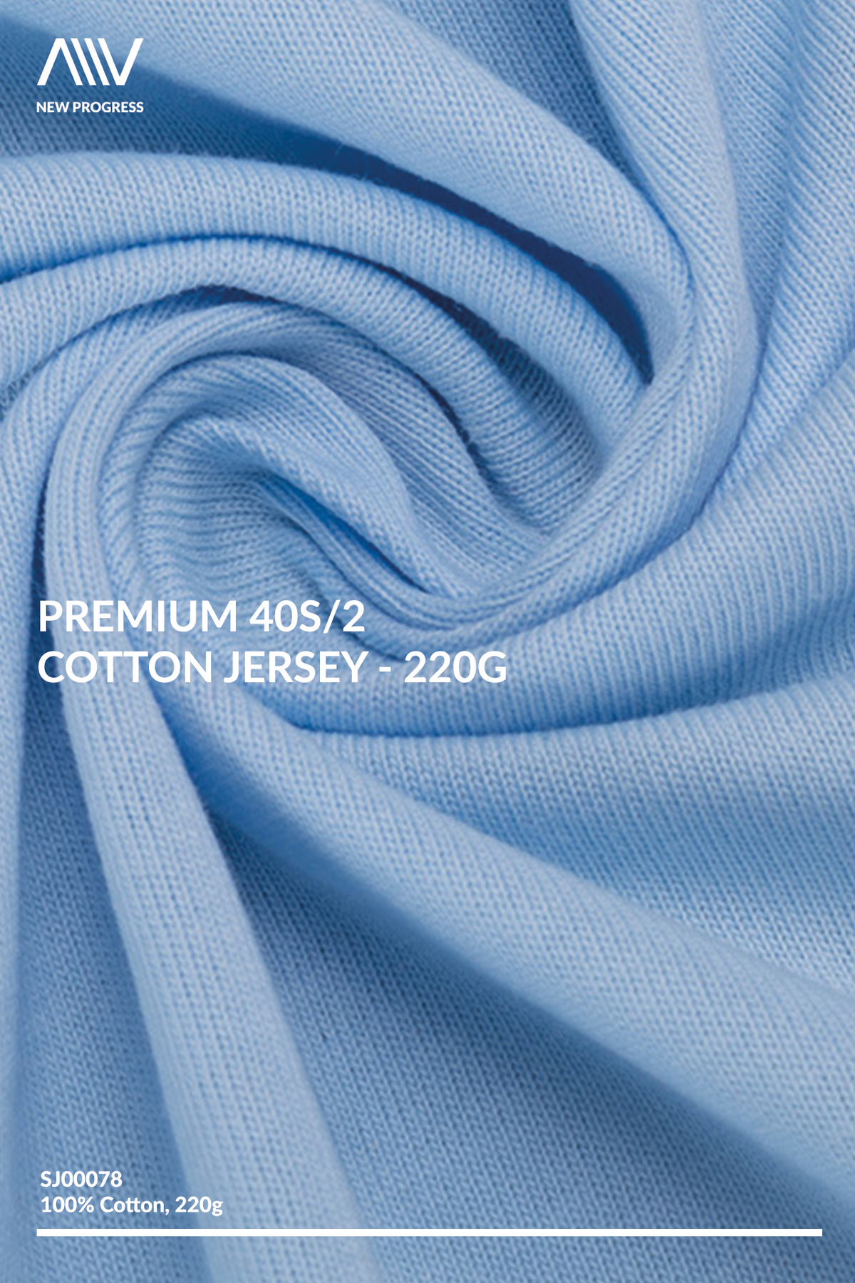 SPJ0333B - Essential Crew Neck Embossed Logo Premium Cotton Tee