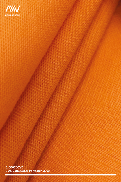 SJ00078CVC - Quick-Dry Cotton Blend 40s/2 Jersey - 200G