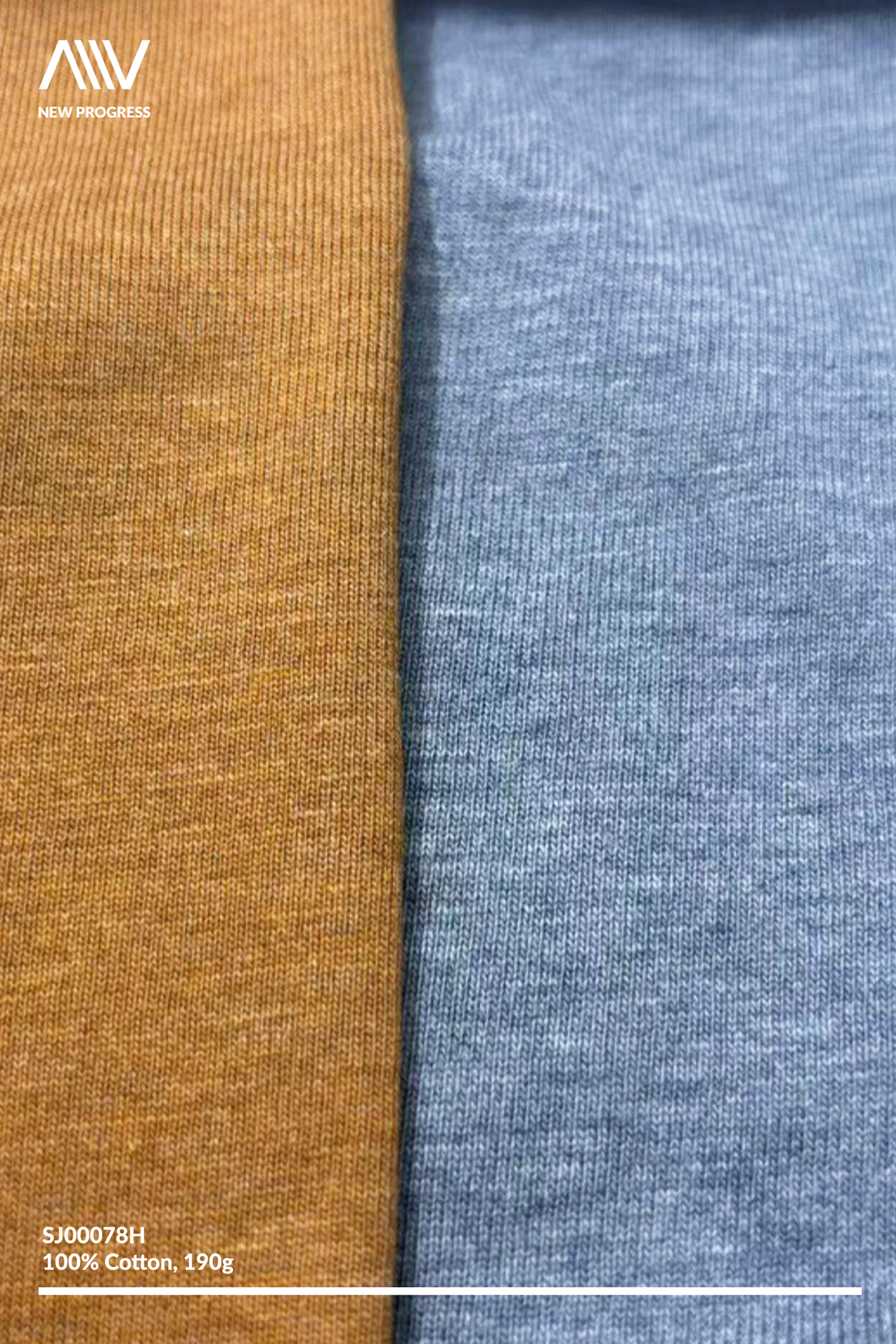 SJ00078H - Quick-Dry Cotton 40S/2 Heather Jersey - 190G