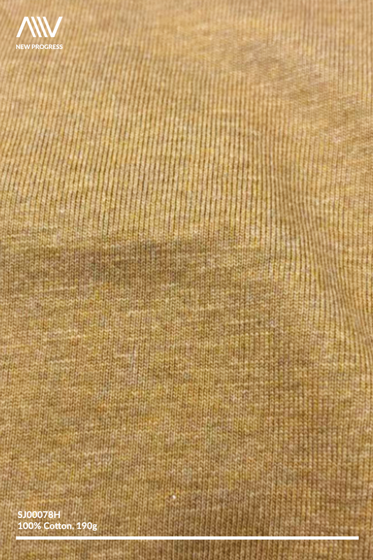 SJ00078H - Quick-Dry Cotton 40S/2 Heather Jersey - 190G
