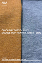 SJ00078H - QUICK-DRY COTTON 40S/2 DOUBLE YARN HEATHER JERSEY - 190G